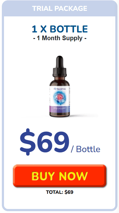 NeuroPrime Price Plan
