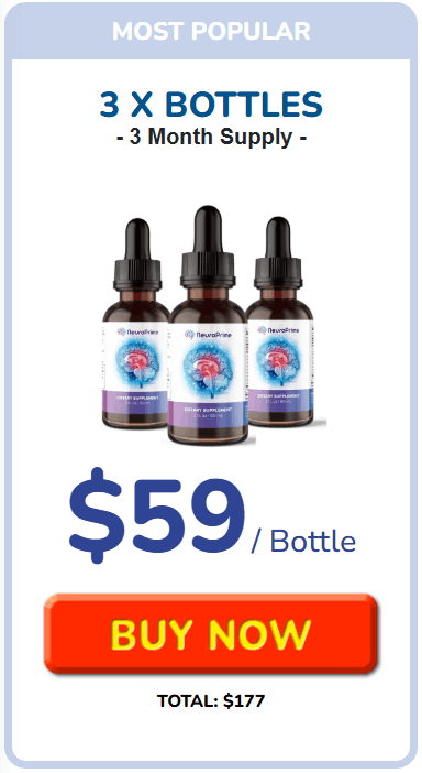 NeuroPrime Price Plan